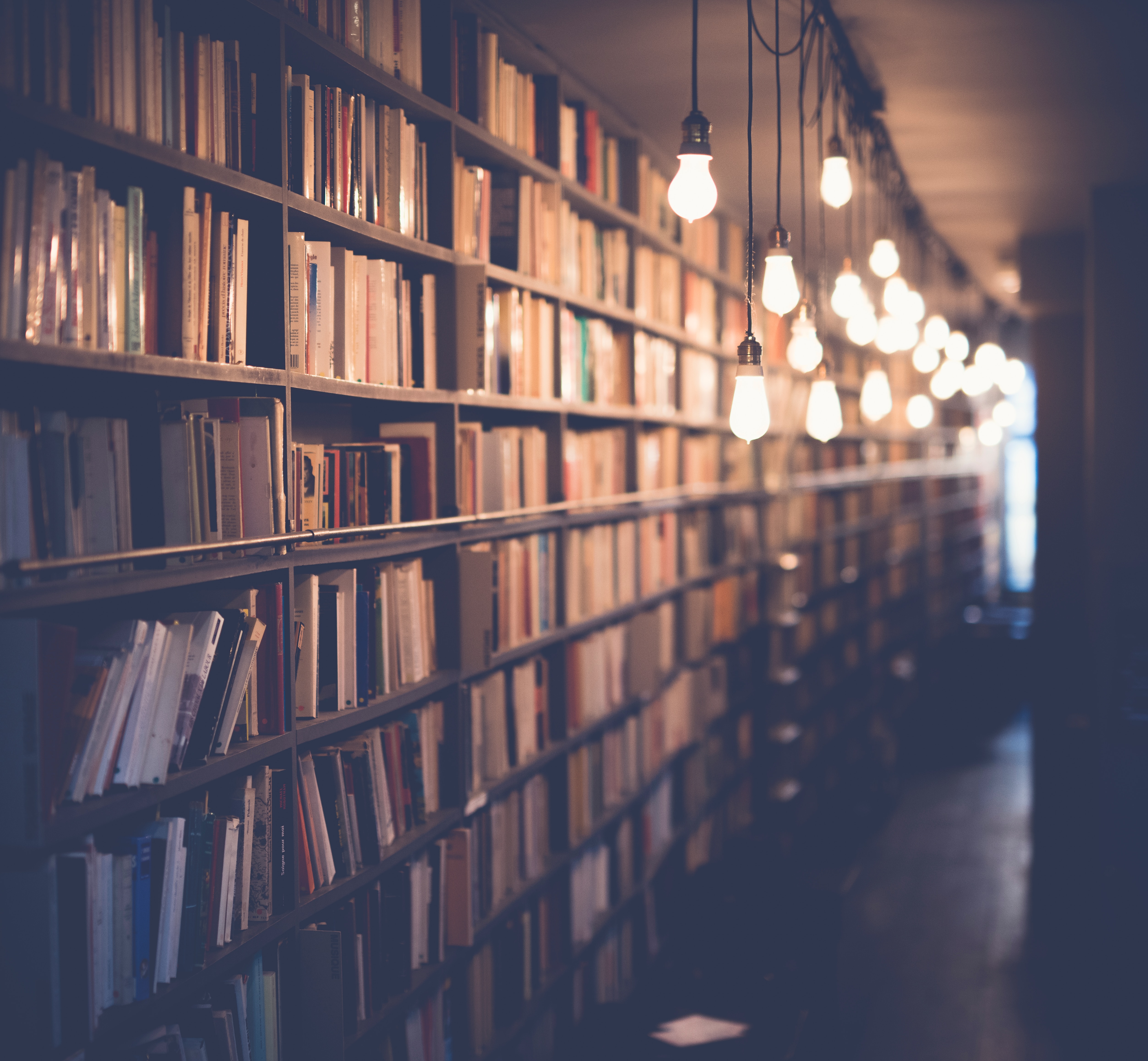 books on a shelf